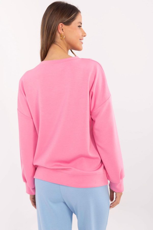 pink Sweatshirt model 206713 Italy Moda