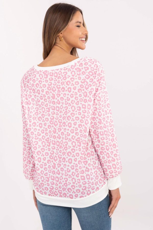 pink Blouse model 206720 Italy Moda