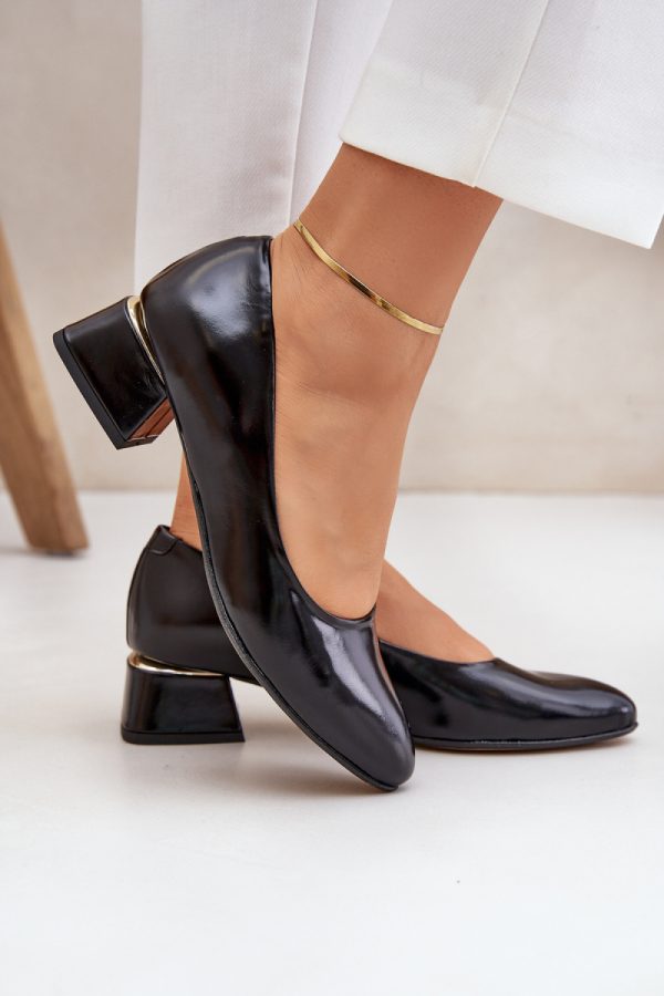 black Heel pumps model 206816 Step in style
