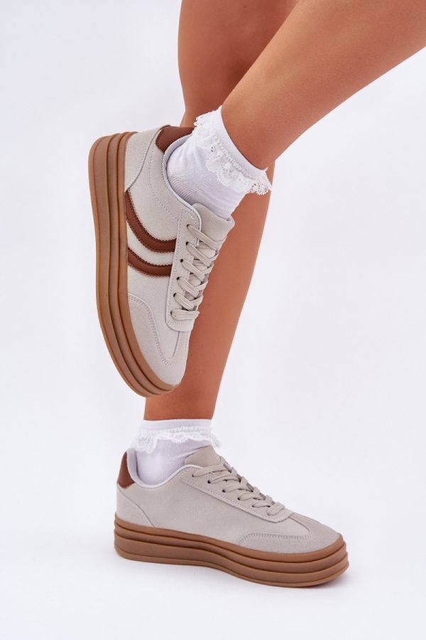 grey Sport Shoes model 206842 Step in style
