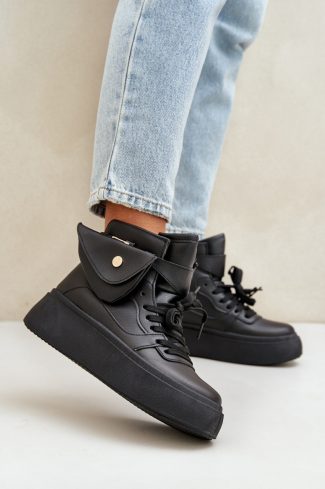 1059001.jpg Black Sport Shoes in Women`s Athletic Shoes, Trainers, Sneakers with Fabric, Footbed, Upper Height and Platform Height