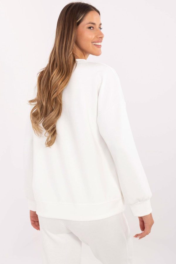 beige Sweatshirt model 207029 Italy Moda