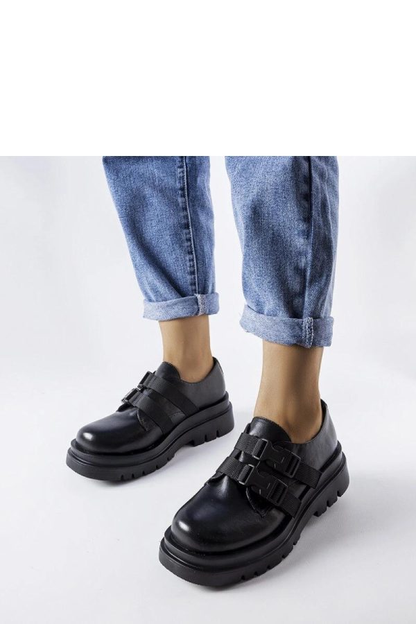 Black Half Shoes in Women`s Ankle Boots & Booties with Fabric and Heel Height