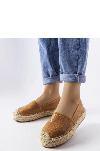 Brown Espadrille..Heel Height
