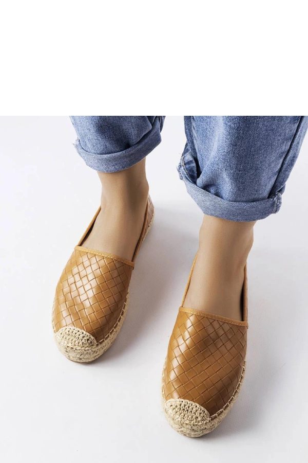 Brown Espadrille..Heel Height