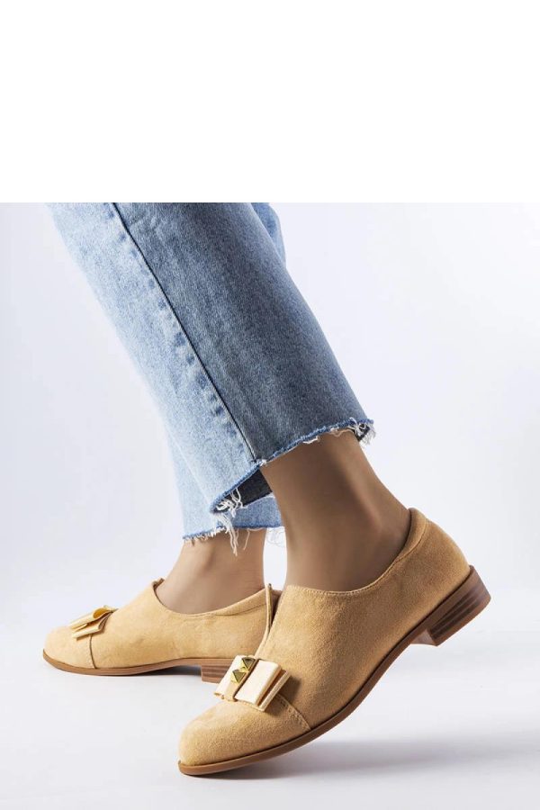 Beige Half Shoes in Women`s Ankle Boots & Booties with Heel Height