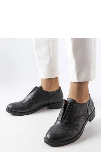 1059607 Black Half Shoes in Women`s Ankle Boots & Booties with Fabric and Heel Height