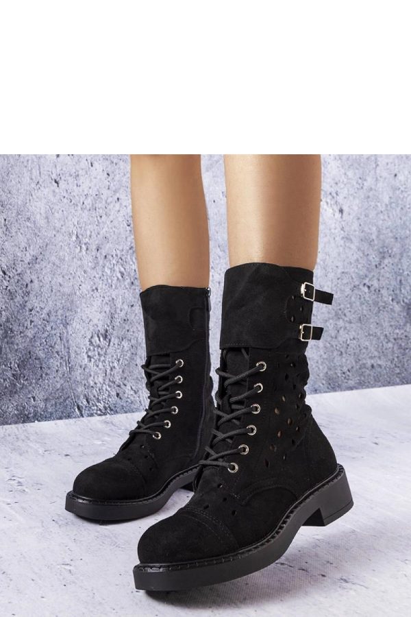 Black Boots in Women`s Ankle Boots & Booties with Heel Height