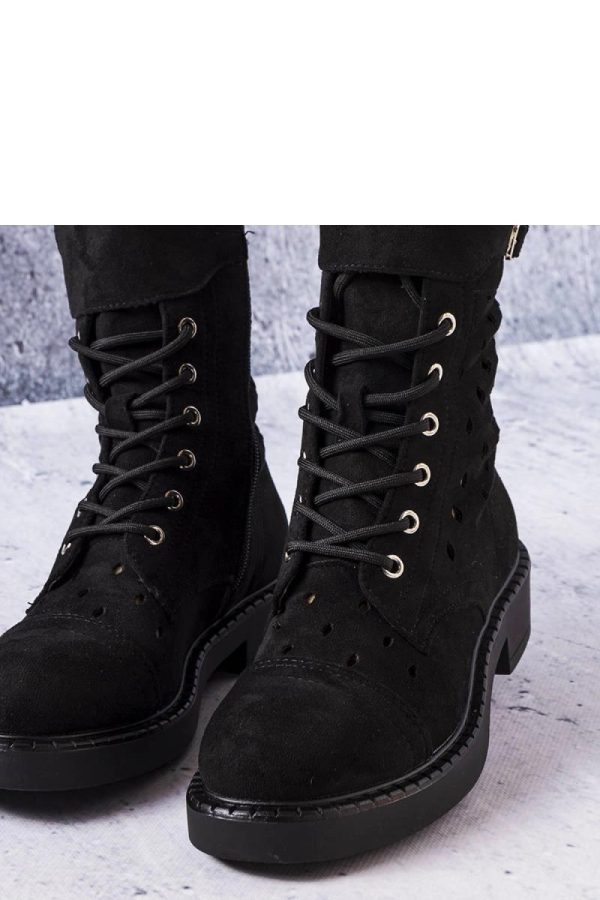 Black Boots in Women`s Ankle Boots & Booties with Heel Height