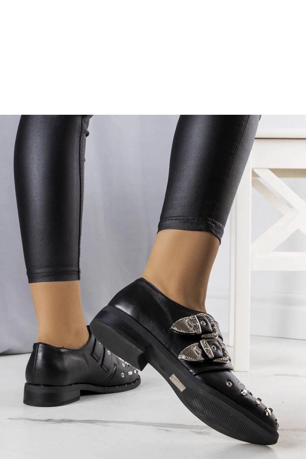 Black Half Shoes in Women`s Ankle Boots & Booties with Fabric and Heel Height