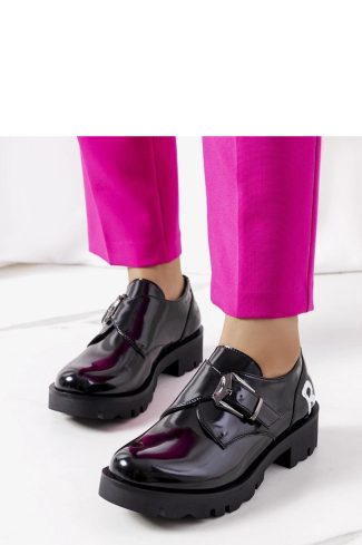 1059637 Black Half Shoes...Heel Height