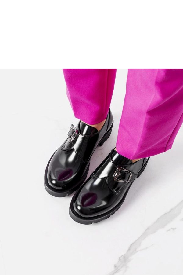 Black Half Shoes...Heel Height