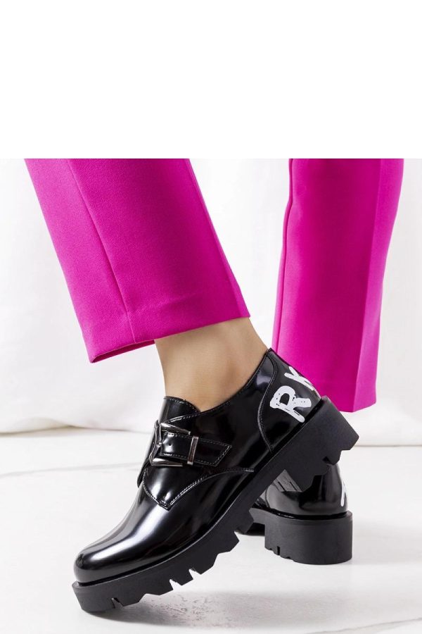 Black Half Shoes...Heel Height