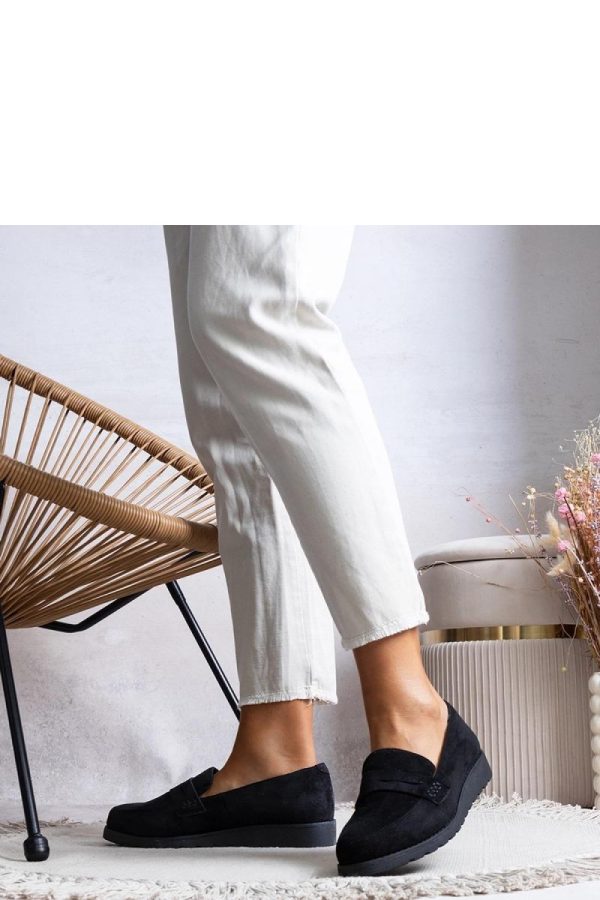 Black Half Shoes...Heel Height