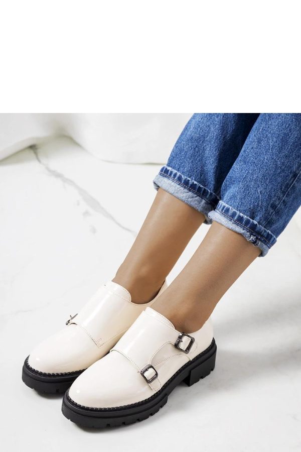Beige Half Shoes....Heel Height