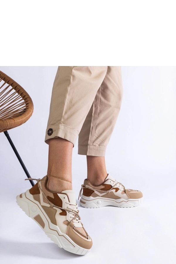 Brown Sport Shoes..Fabric and Heel Height