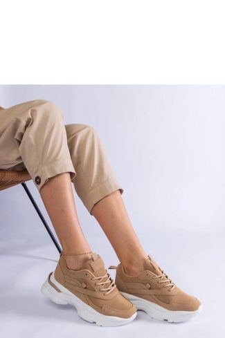 1059768 Brown Sport Shoes.Fabric and Heel Height