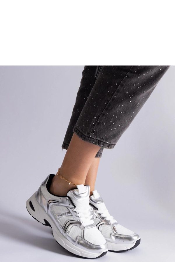 Grey Sport Shoes in Women`s Athletic Shoes, Trainers, Sneakers with Fabric and Heel Height
