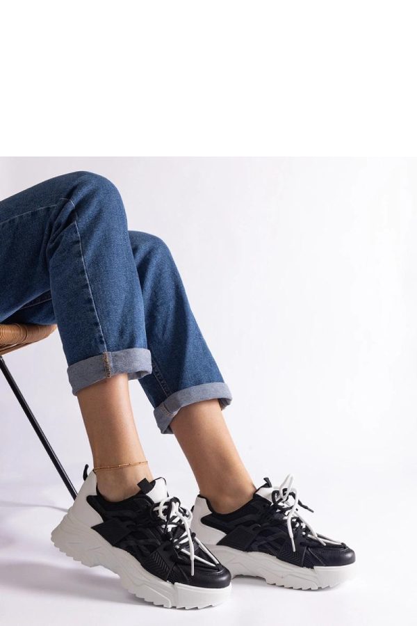 Black Sport Shoes in Women`s Athletic Shoes, Trainers, Sneakers with Fabric and Heel Height