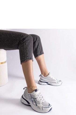 1059880 Blue Sport Shoes in Women`s Athletic Shoes, Trainers, Sneakers with Fabric and Heel Height