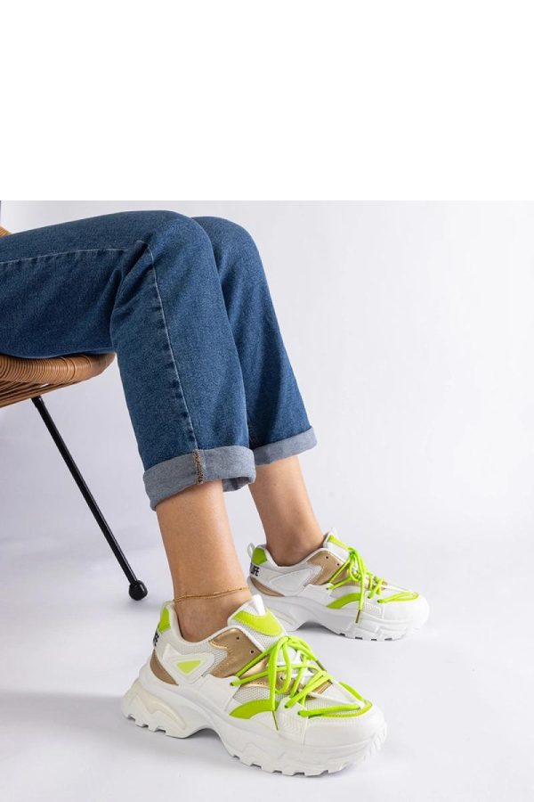 White Sport Shoes...Fabric and Heel Height
