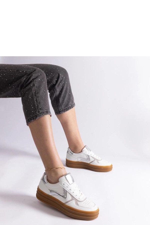 Grey Sport Shoes in Women`s Athletic Shoes, Trainers, Sneakers with Fabric and Heel Height