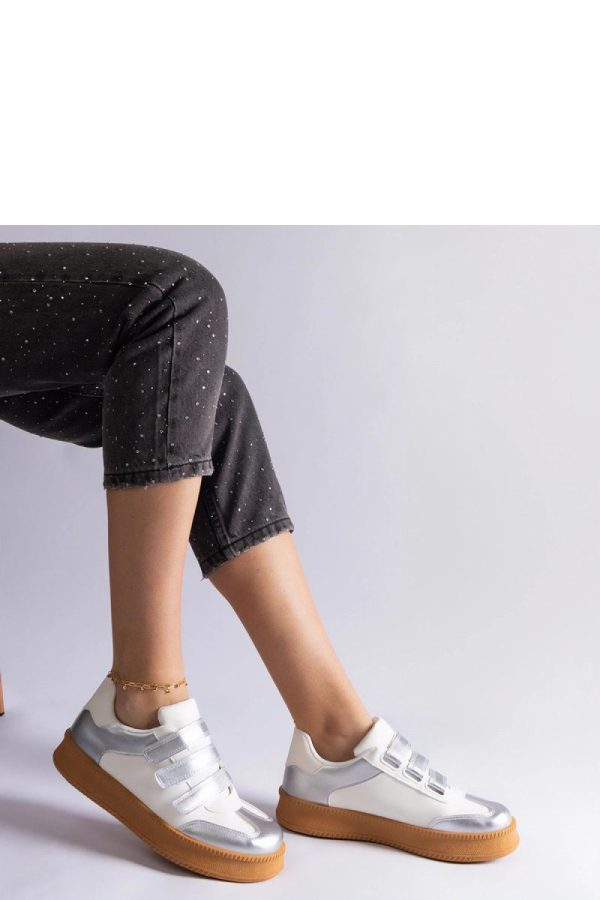 Grey Sport Shoes in Women`s Athletic Shoes, Trainers, Sneakers with Fabric and Heel Height