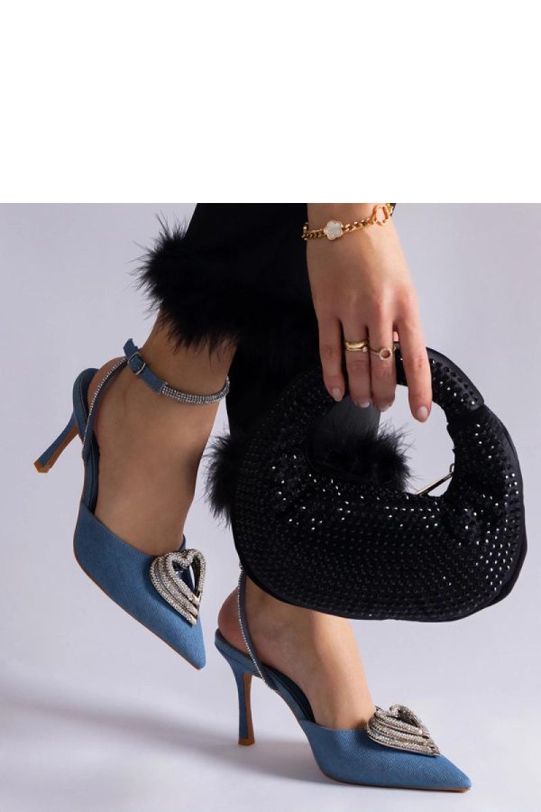 blue High heel pumps model 207200 Solea