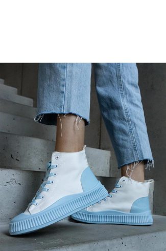 1060072 White Sneakers..Fabric and Heel Height