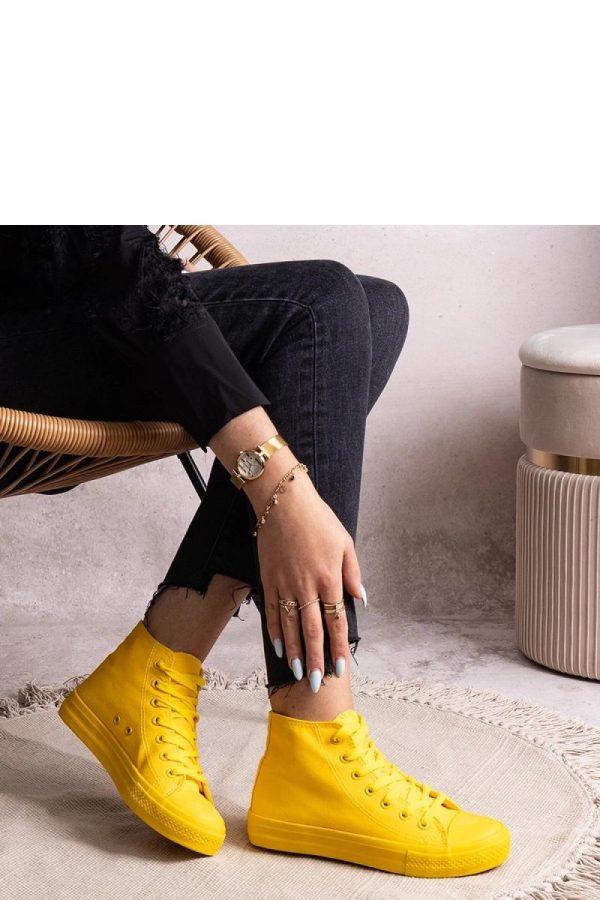 ~ Sneakers.Fabric and Heel Height