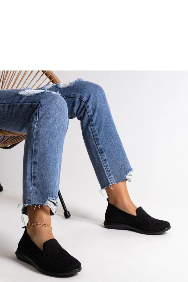 Black Sneakers in Women`s Athletic Shoes, Trainers, Sneakers with Fabric and Heel Height