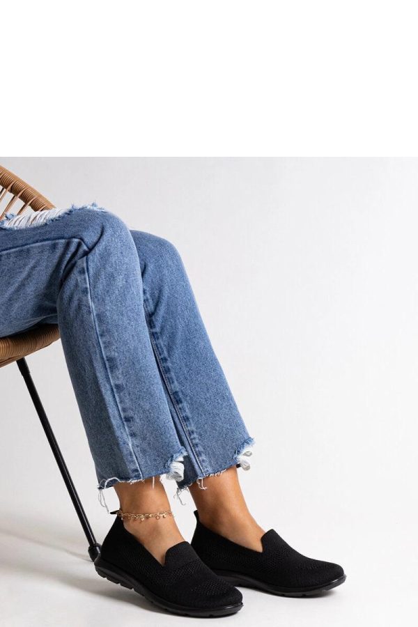 Black Sneakers in Women`s Athletic Shoes, Trainers, Sneakers with Fabric and Heel Height