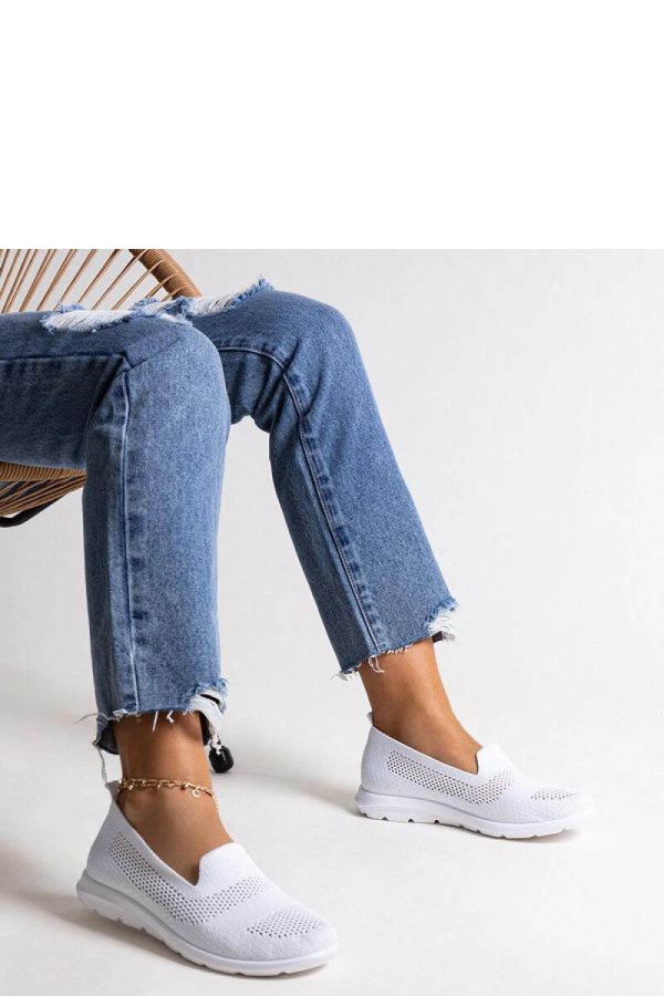 White Sneakers in Women`s Athletic Shoes, Trainers, Sneakers with Fabric and Heel Height