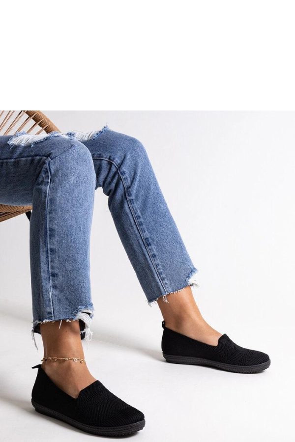 Black Sneakers.Fabric and Heel Height