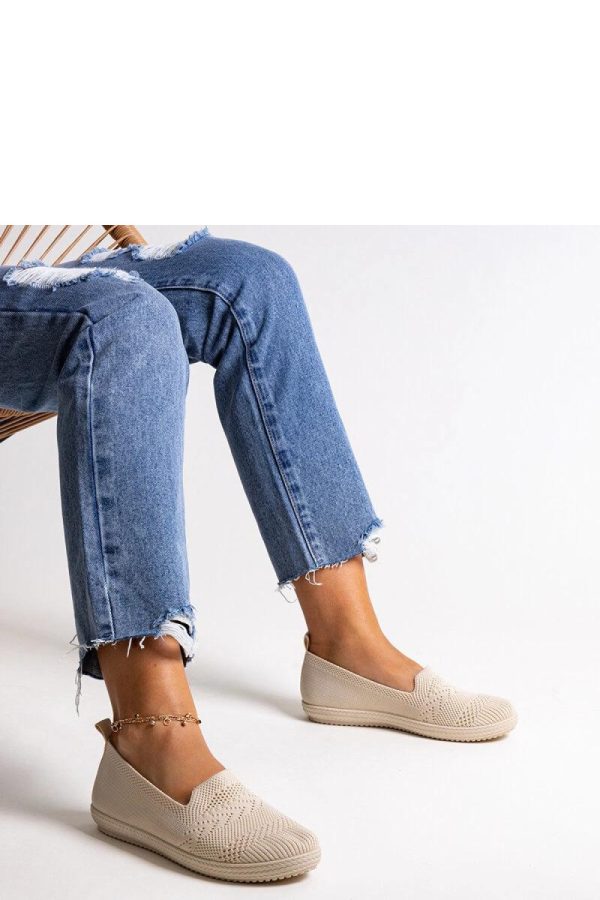 Beige Sneakers..Fabric and Heel Height