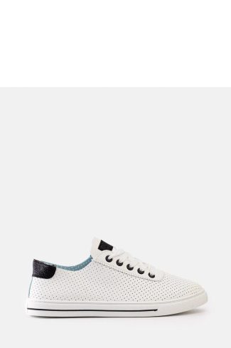 White Sport Shoes....Fabric and Heel Height