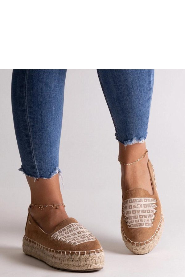 Brown Espadrille....Fabric and Heel Height