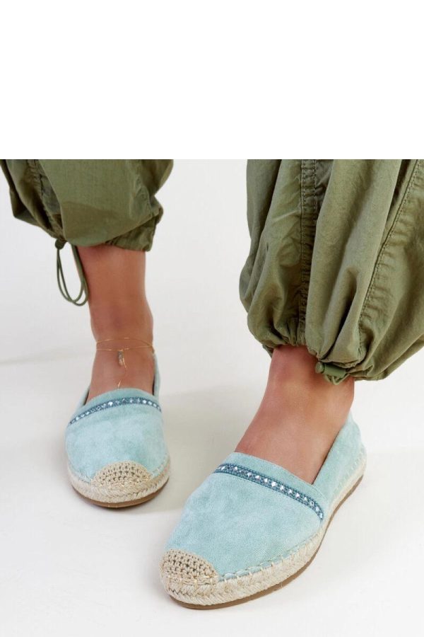Green Espadrille.Heel Height