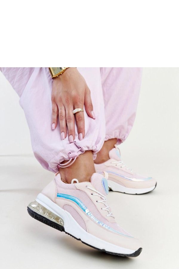 Pink Sport Shoes....Heel Height