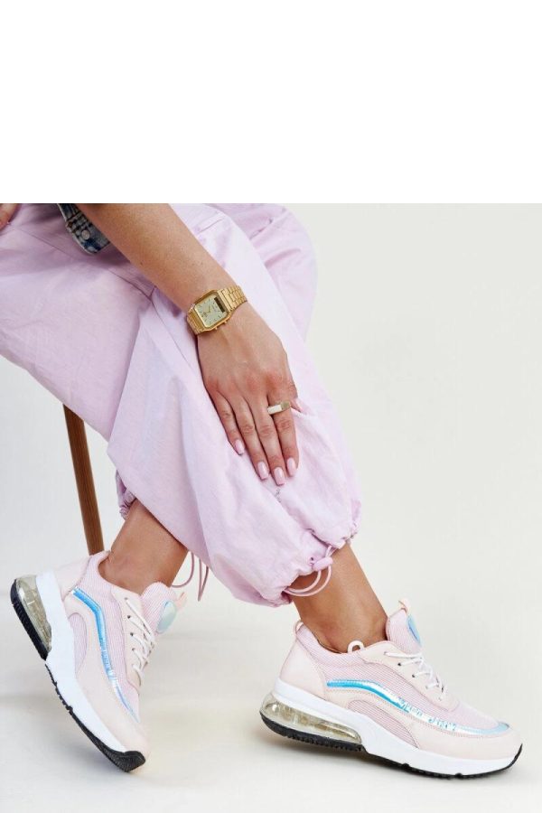 Pink Sport Shoes....Heel Height