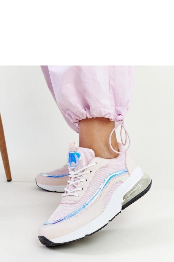 Pink Sport Shoes....Heel Height
