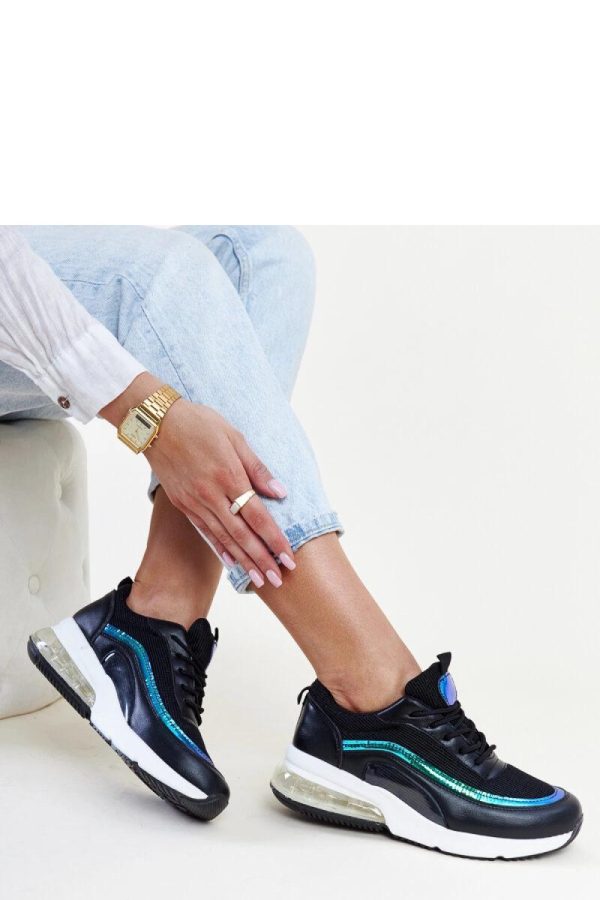 Black Sport Shoes...Heel Height