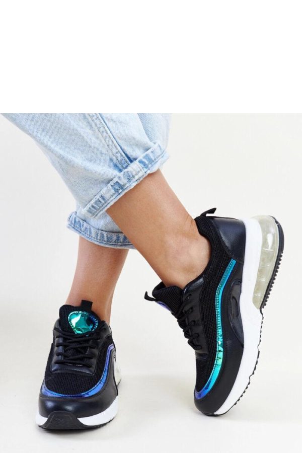 Black Sport Shoes...Heel Height