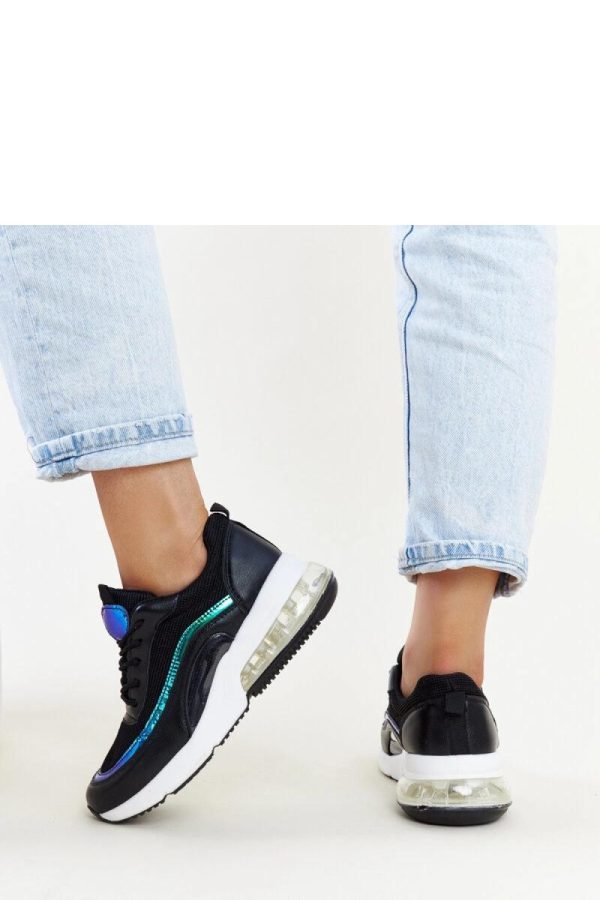 Black Sport Shoes...Heel Height