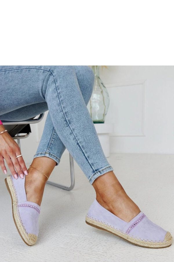 Violet Espadrille...Heel Height