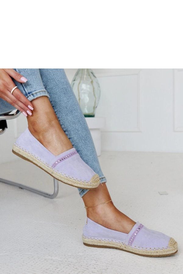 Violet Espadrille...Heel Height
