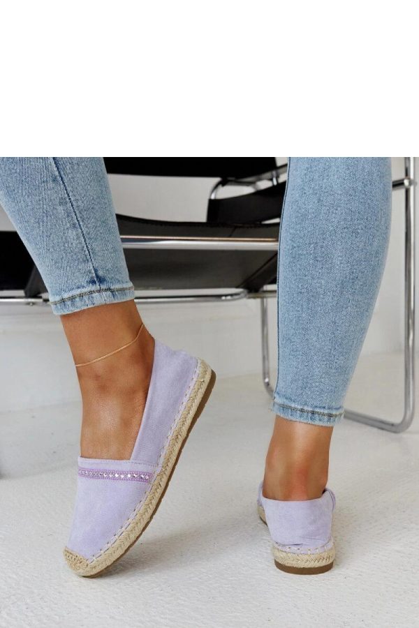 Violet Espadrille...Heel Height