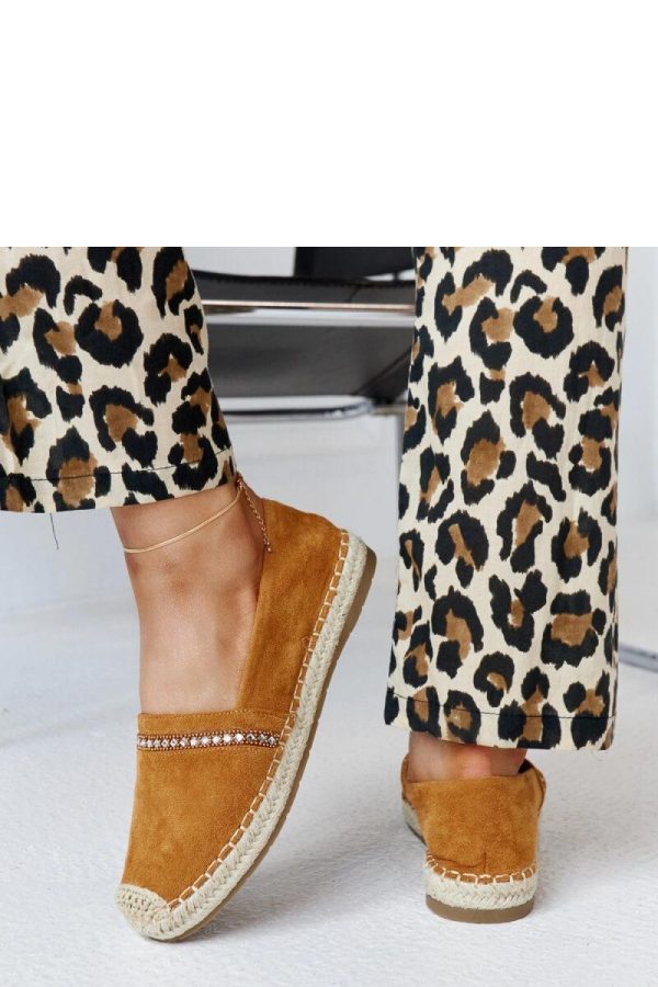 Brown Espadrille.Heel Height
