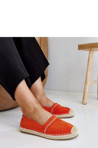 Orange Espadrille...Heel Height
