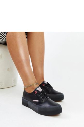 Black Sneakers..Fabric and Heel Height